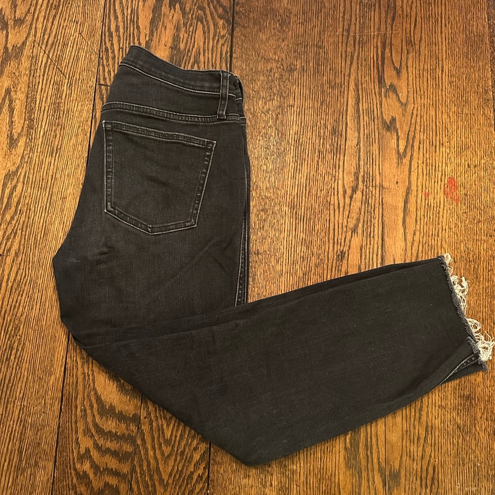 J. Crew Women's Dark Gray Ankle Jeans